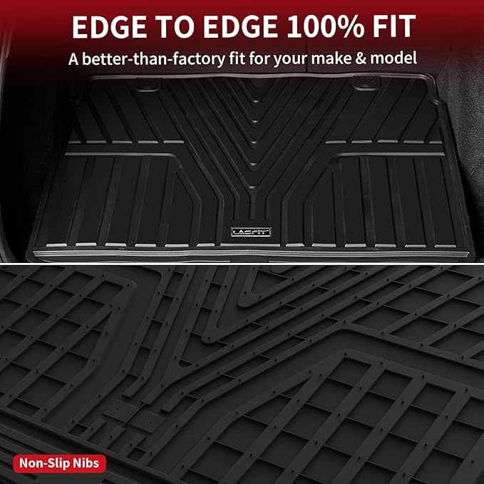 LASFIT Cargo Liner for Honda CR-V 2023 2024 2025 2026 All Weather TPE Car Trunk