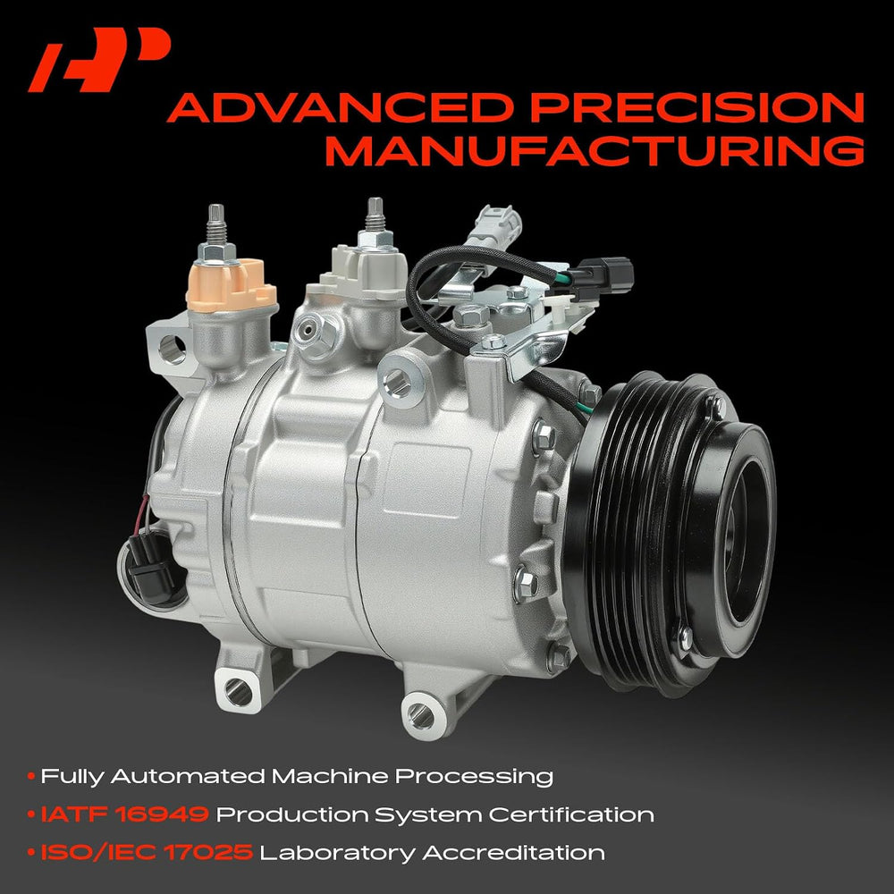 A-Premium Air Conditioner AC Compressor with Clutch
