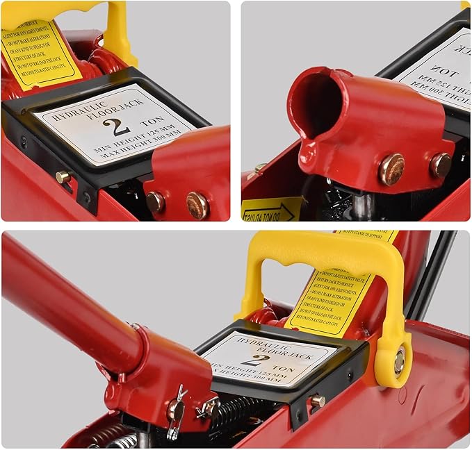 Aain AA095 2 Ton Hydraulic Floor Jack, Low Profile Hydraulic Trolley