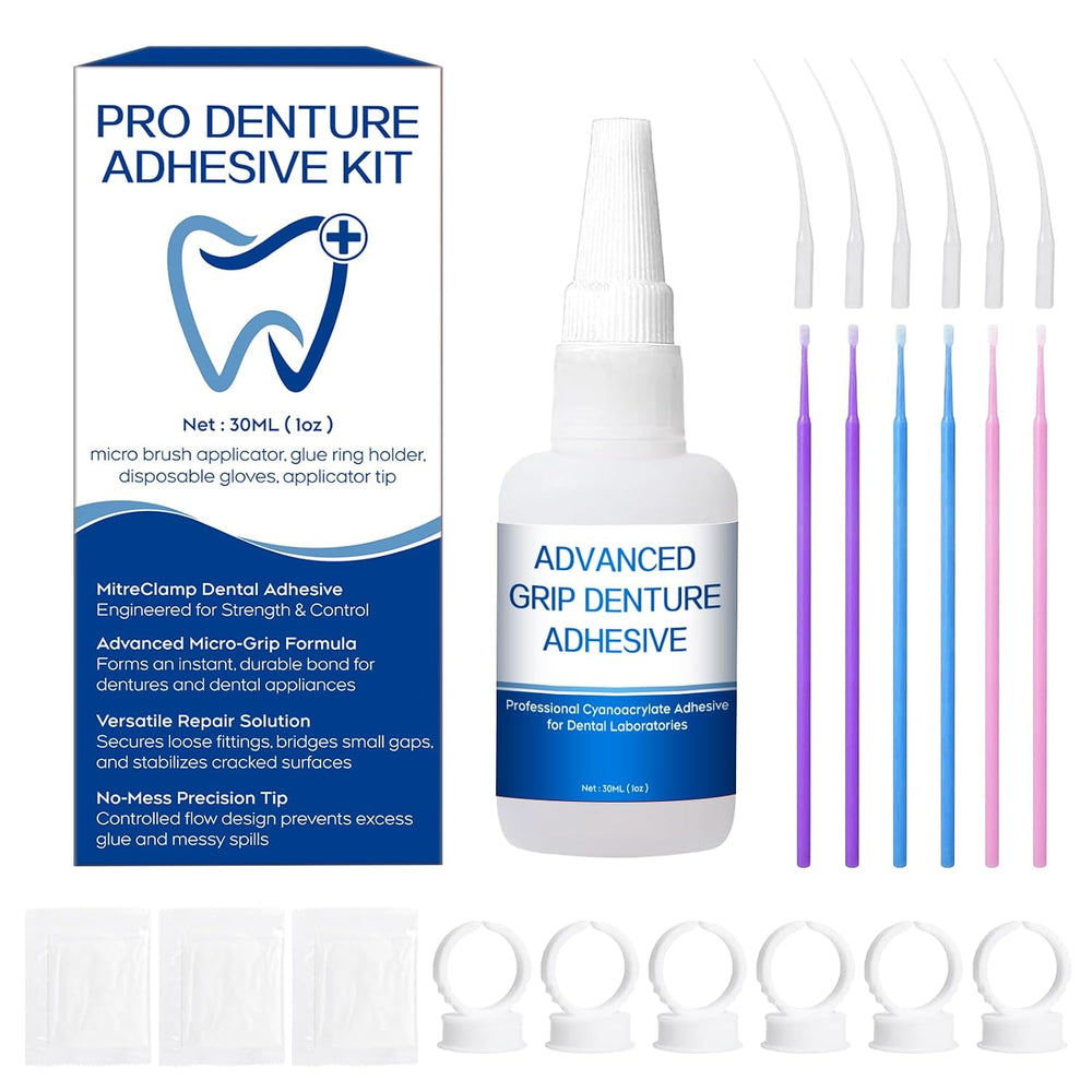 Dental Lab Instant Bonding Glue for Dentures & Lab Tools โ Fast-Setting i...
