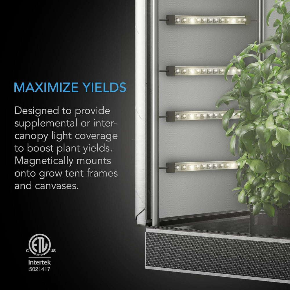 AC Infinity IONBEAM S16, Full Spectrum LED Grow Light Bars 16”