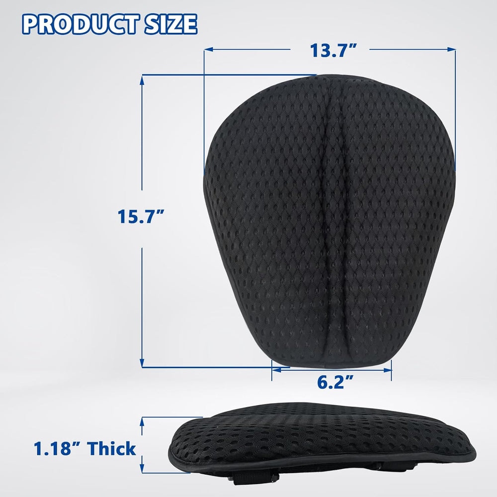 AEROiVi Airflow Pro Motorcycle Seat Pad โ Ultra-Breathable 3D Mesh & Quic...