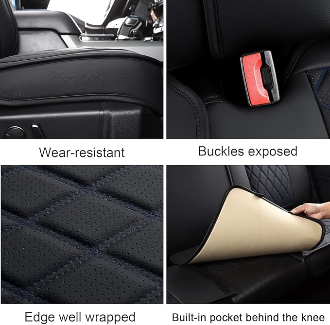 MIROZO Seat Covers for Ram, Waterproof Truck Seat Covers Compatible