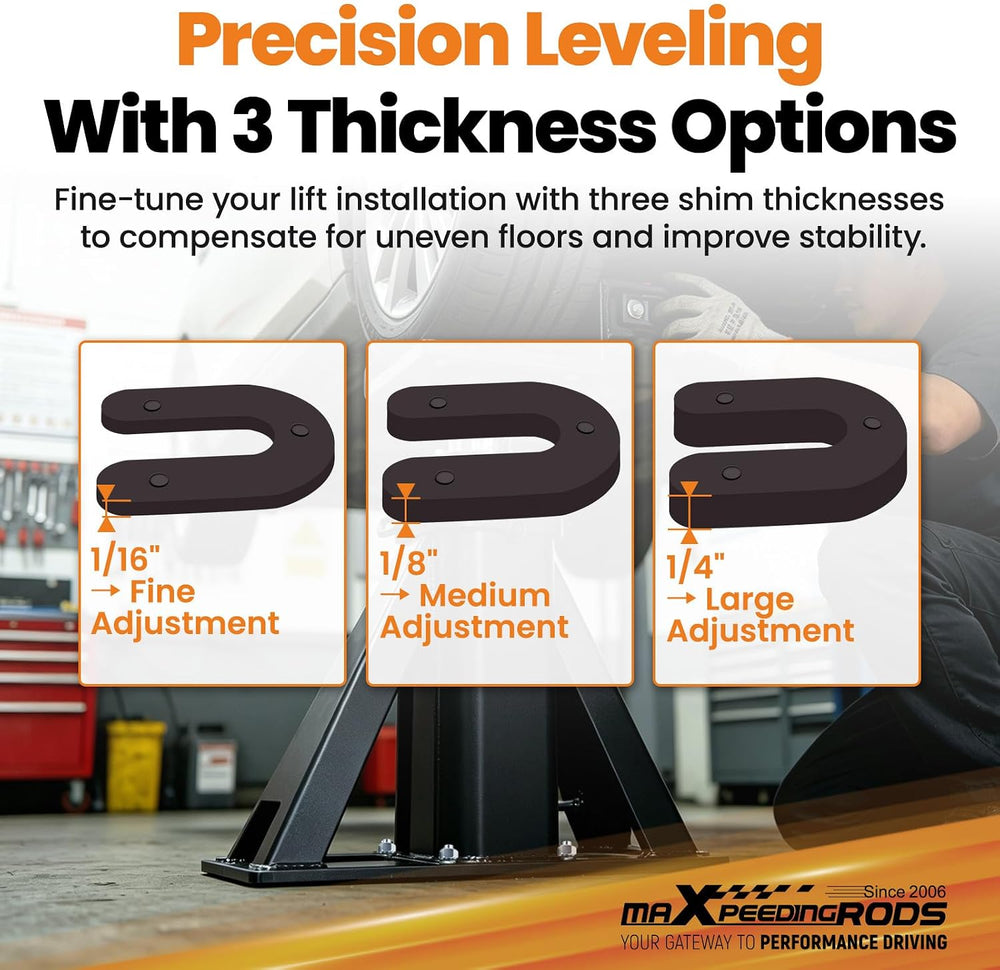 maXpeedingrods 46 Pcs Car Lift Install Kit Including 16 x 3/4" x 5.5&quo...