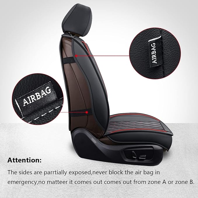 MIROZO Front Ram Seat Covers