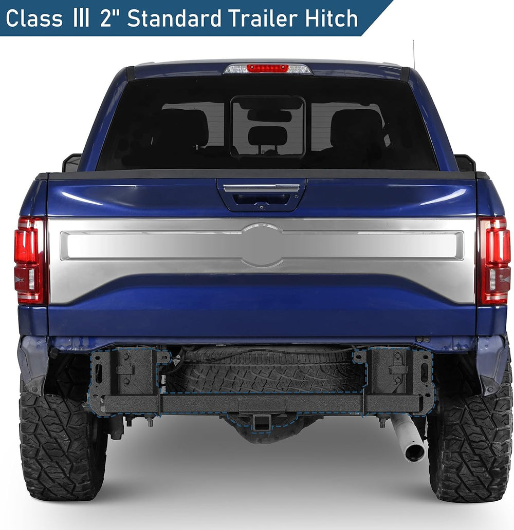 u-Box F150 Class 3 Trailer Hitch, 2-Inch Square Receiver Opening Trailer Tube...