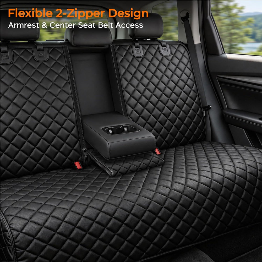 URPOWER Dog Car Seat Cover for Back Seat, Waterproof Car Seat Protector