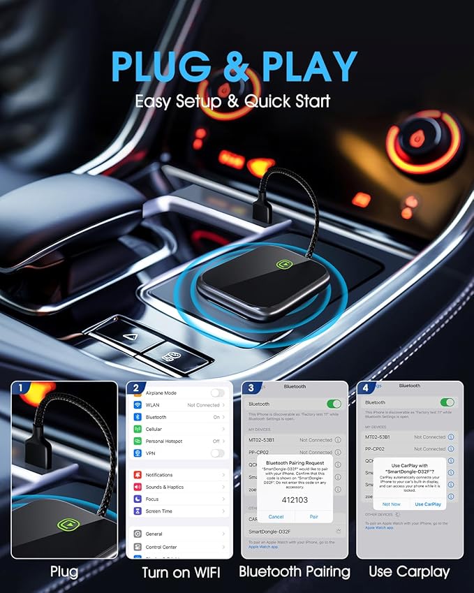 Wireless CarPlay Adapter