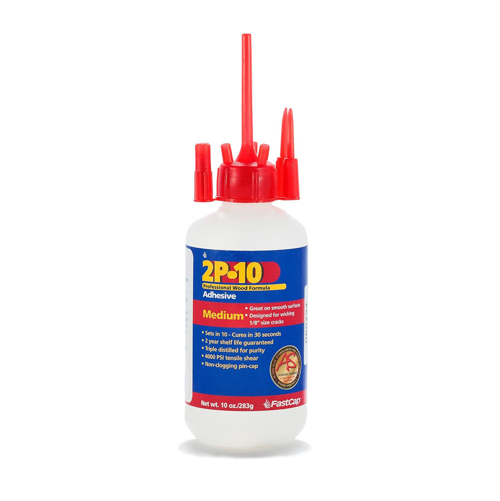 FastCap 2P-10 - Medium โ High Performance Super Glue - CA (Cyanoacrylate Adhe...