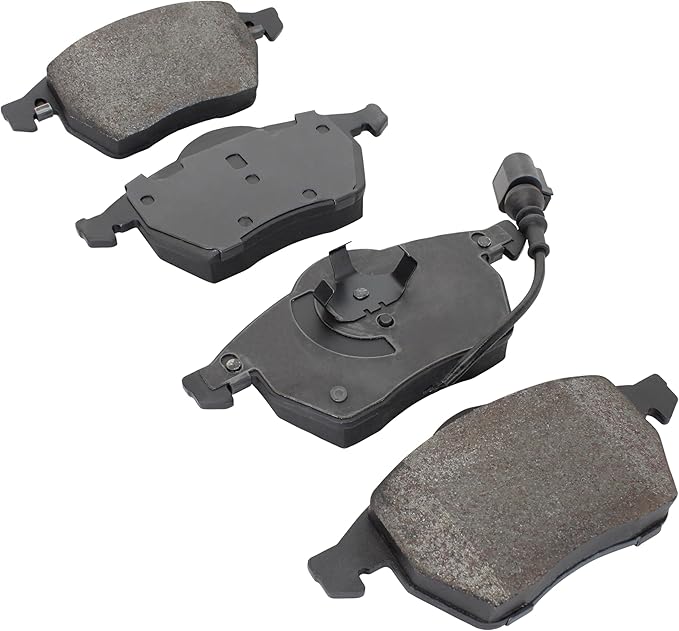 Premium Semi-Metallic Front Brake Pads Compatible