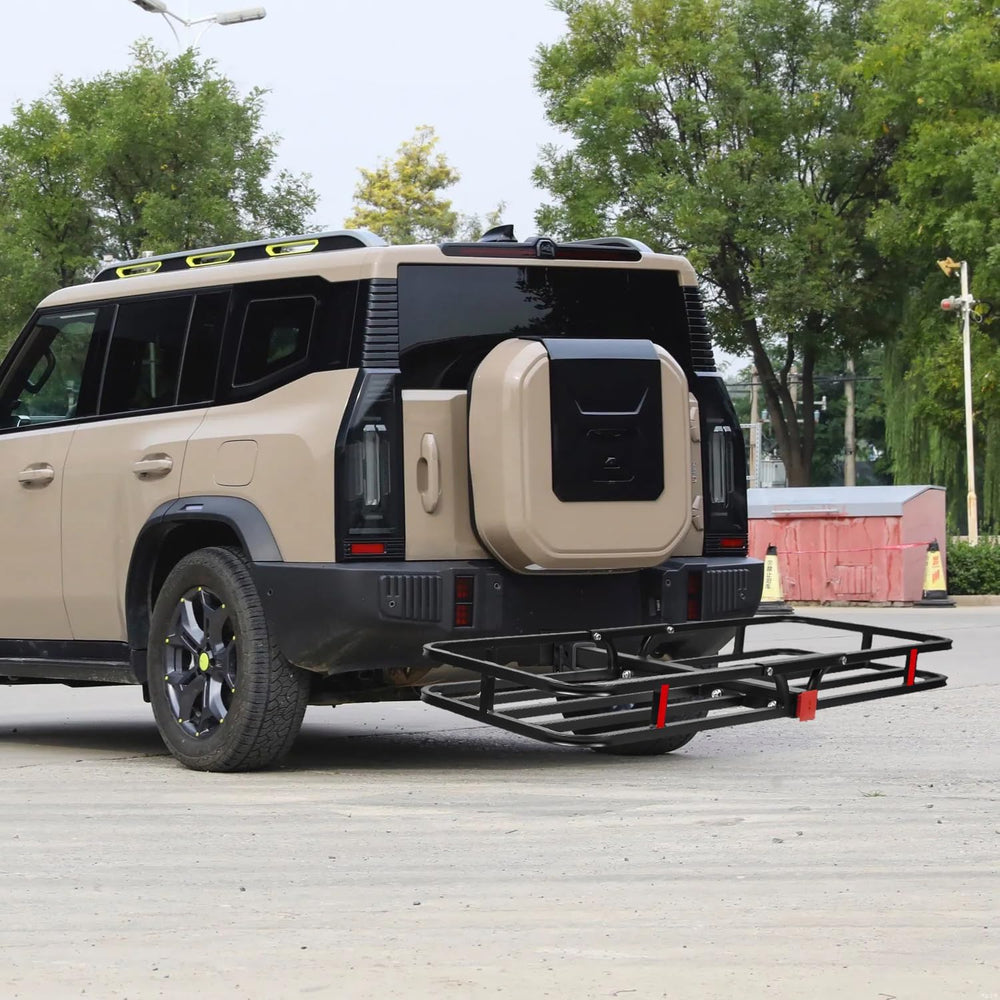 53" x 19" x 5" Hitch Cargo Carrier, 500 Lbs Heavy Duty Trailer...