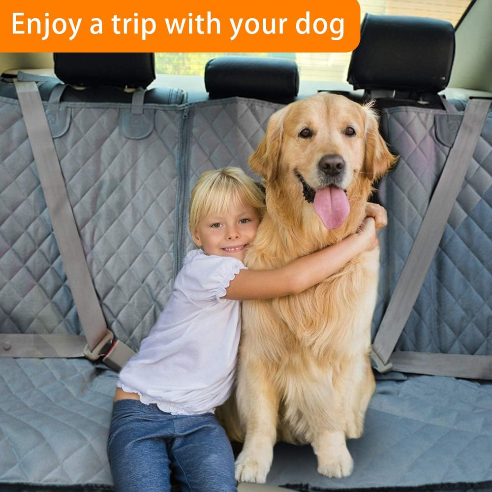 Honest Bench Dog Car Seat Covers with Side Flap,Dog seat Cover for Cars, Truc...