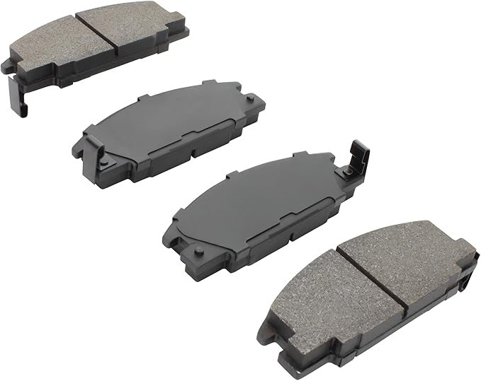 Premium Semi-Metallic Front Brake Pads Compatible