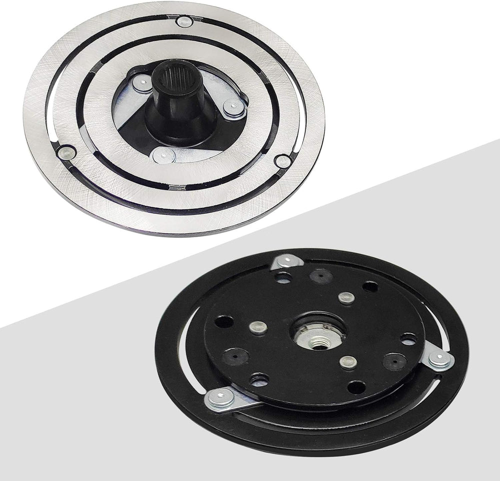 Saihisday AC Compressor Clutch Assembly Kit AC Compressor Coil Replacement fo...