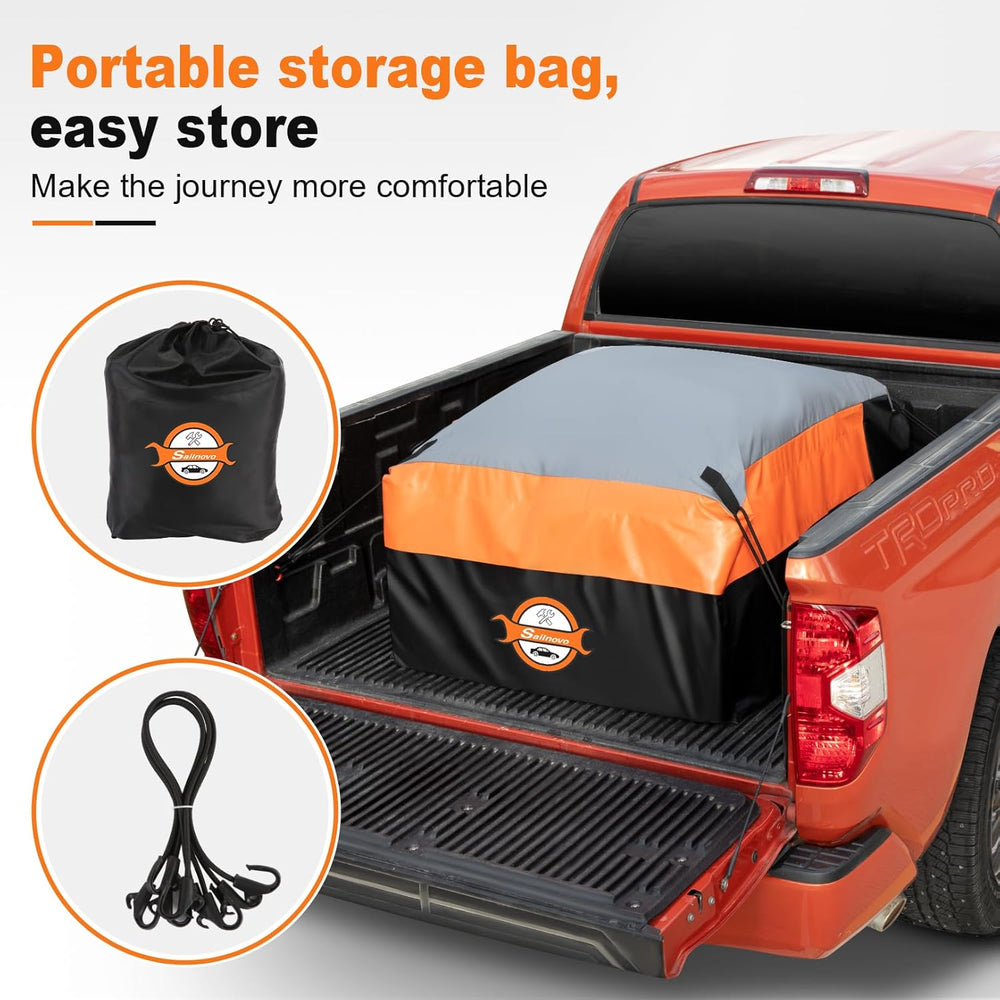 Sailnovo Truck Bed Cargo Bag, 26 Cubic ft Waterproof Cargo Bag for Truck Bed,...