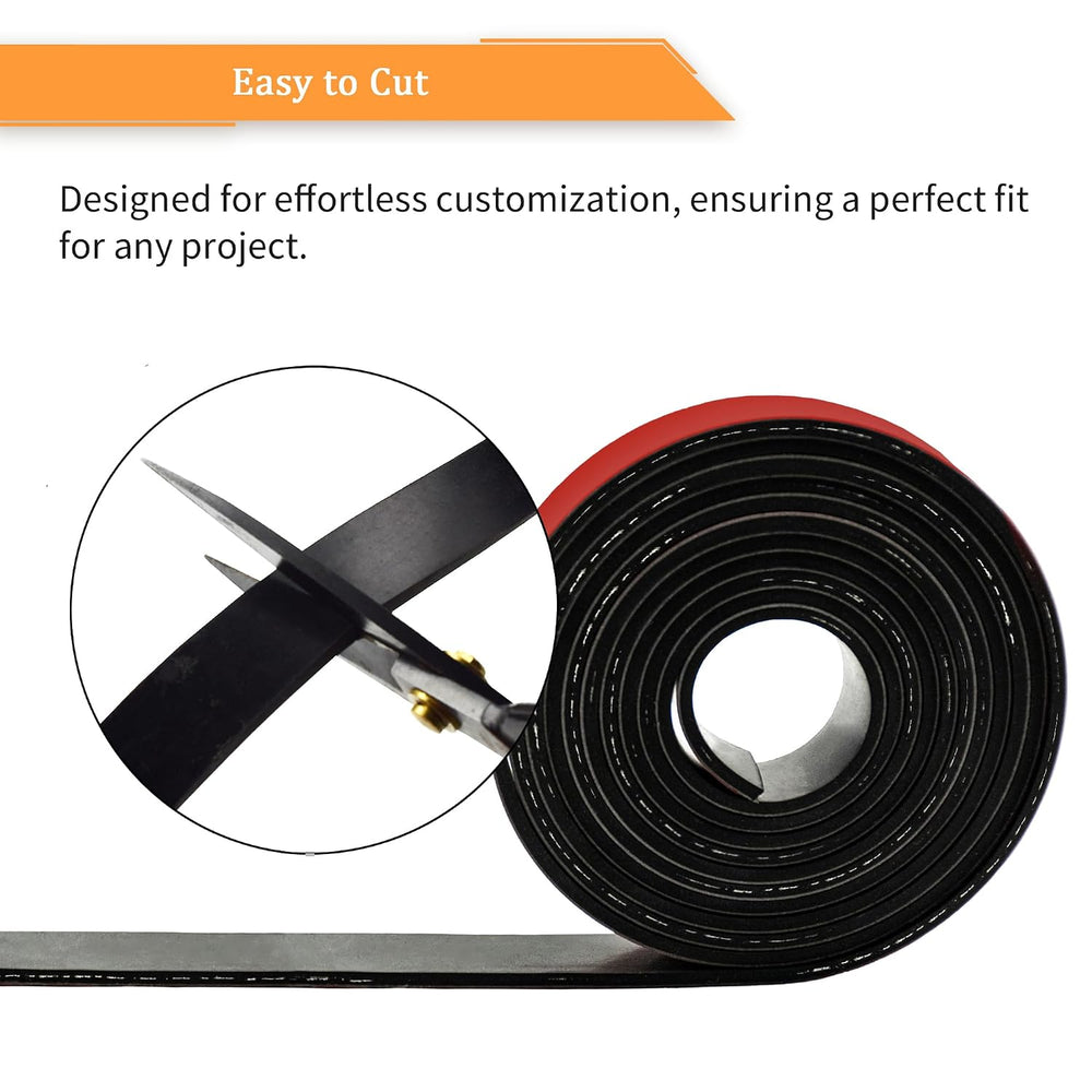 DOBTIM Adhesive Reinforced Solid Rubber Sheets, Rolls & Strips Cloth Inse...