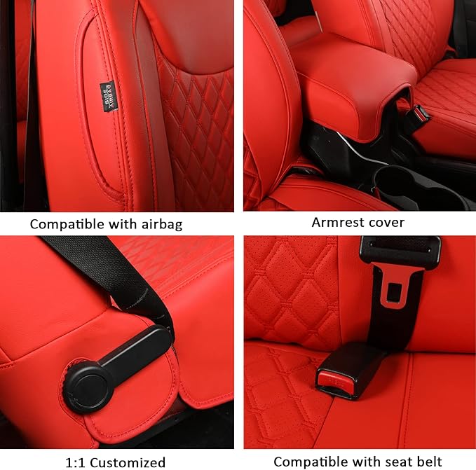 GIANT PANDA Customized Full Set Car Seat Covers