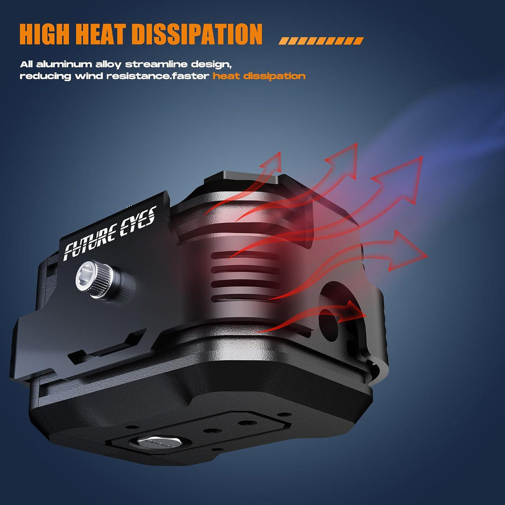 Future Eyes F150 LED Motorcycle Fog Lights Auxiliary Lights Driving Lights