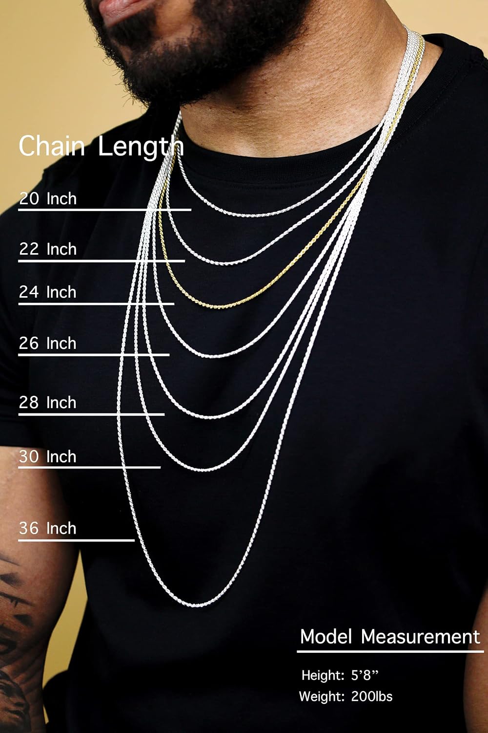Sterling Silver Round Snake 0.8mm 0.9mm 1mm 1.2mm 1.6mm Chain 925 Italy Necklace