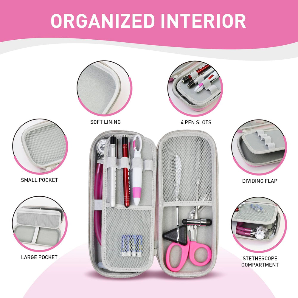 Scian 13 Pcs Stethoscope Case Kits, Supplies Inclued, Perfect Nurse Gift Stet...