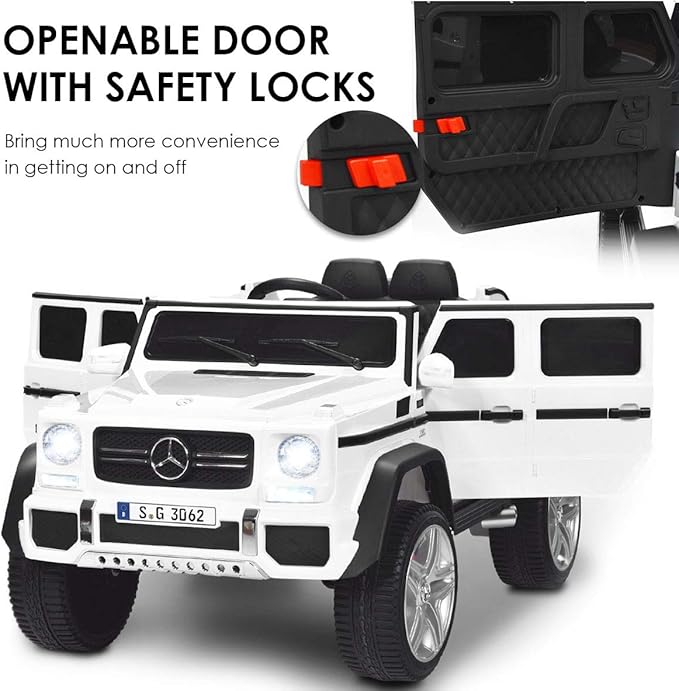 Costzon Ride on Car, Licensed Mercedes-Benz Maybach, 12V Battery Powered