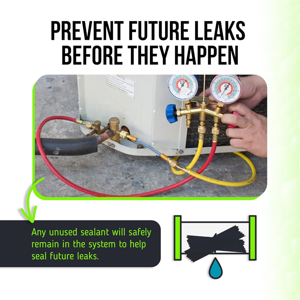 Leak Saver Direct Inject Ultimate 3-in-1 | AC Refrigerant Leak Sealer | with ...
