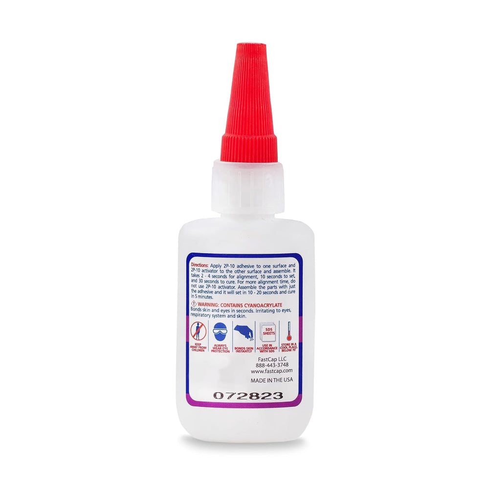 FastCap 2P-10 - Thin โ Industrial Strength Super Glue - CA (Cyanoacrylate Adh...