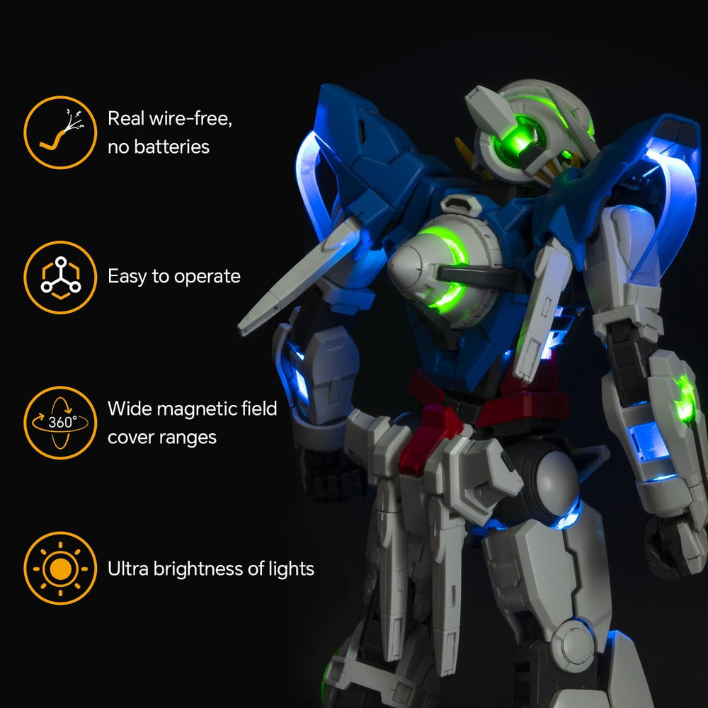 LBASE Wireless LED Light Set with Display Base for Gundam Kits