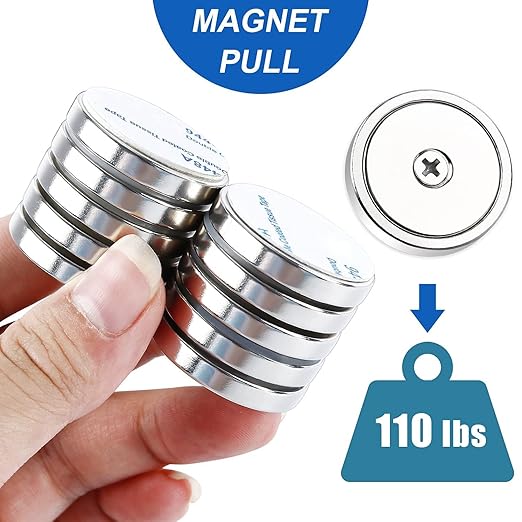 LOVIMAG 50 Pack Strong Magnets, 110 lbs Neodymium Magnets