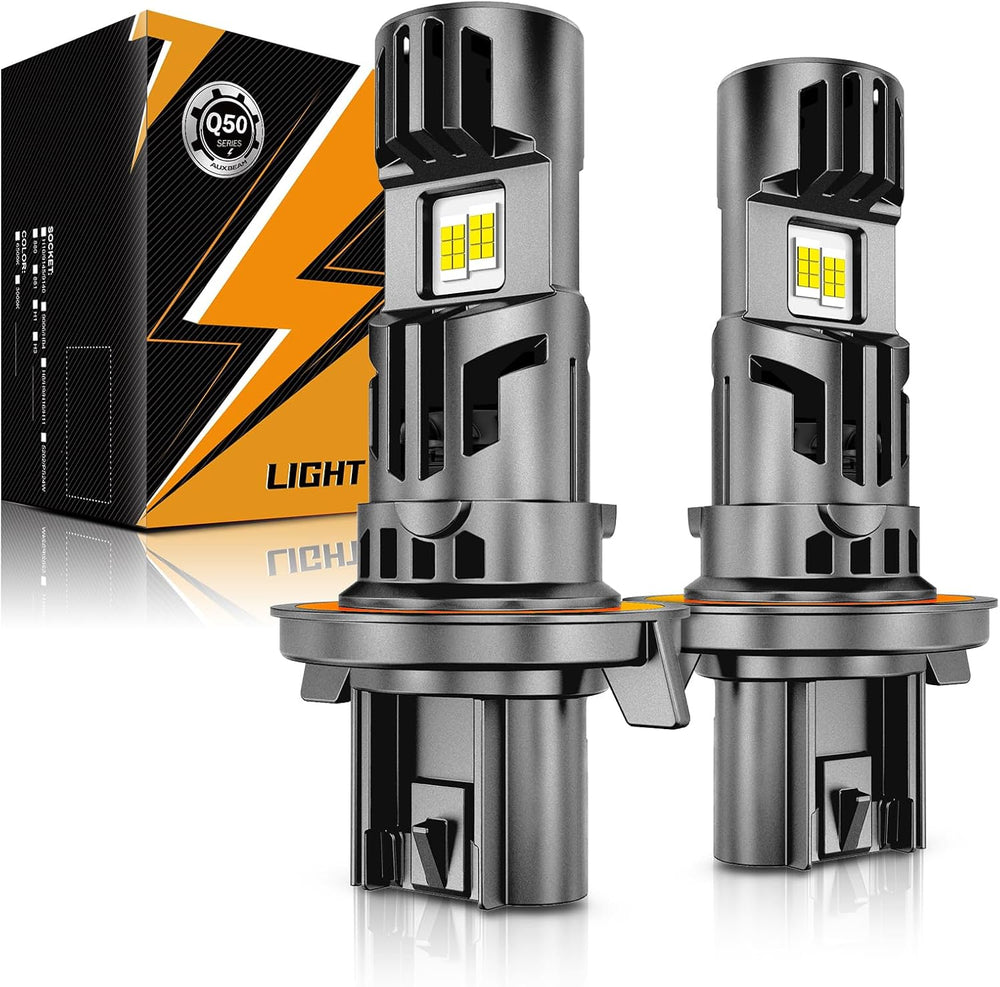 Auxbeam H 13 Powersports Light, 36000LM 900% Brighter 9008 Light For Off-Road...