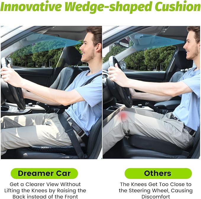 Soft Dense Memory Foam Car Seat Cushion