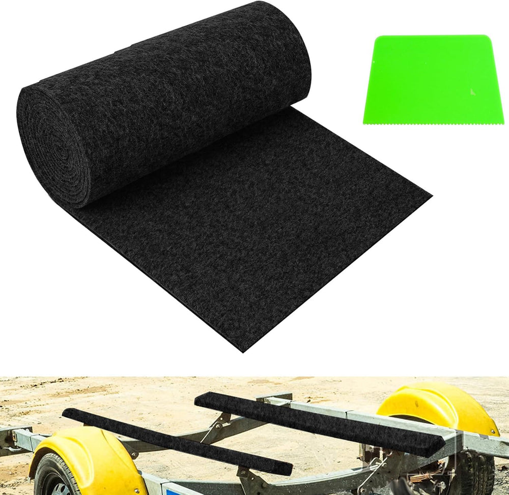 Boat Trailer Bunk Carpet, 13ft X 24inch Wide Marine Carpet for Boats Replacem...