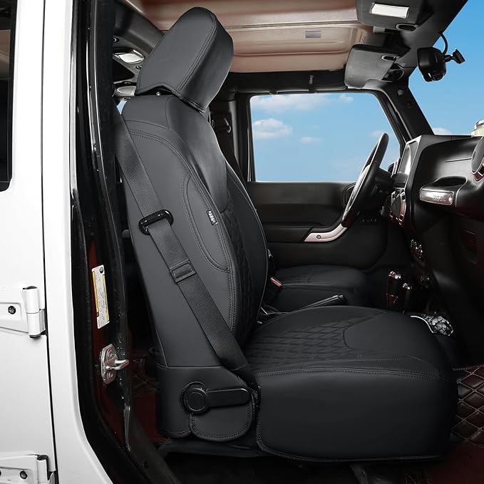 GIANT PANDA Customized Front Car Seat Covers