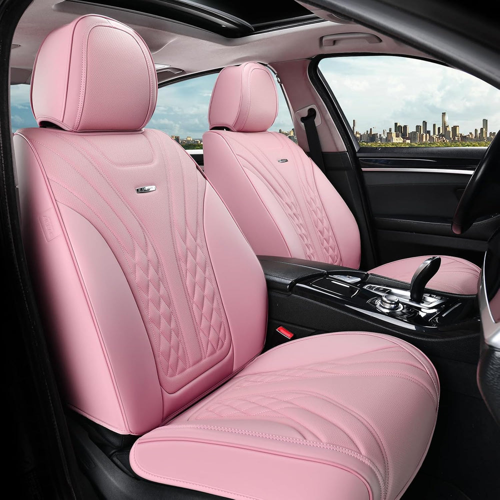 Coverado Car Seat Covers Full Set, Automotive Front and Rear Seat Covers with...