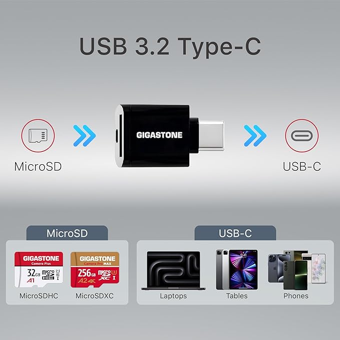 GIGASTONE 256GB Micro SD Card