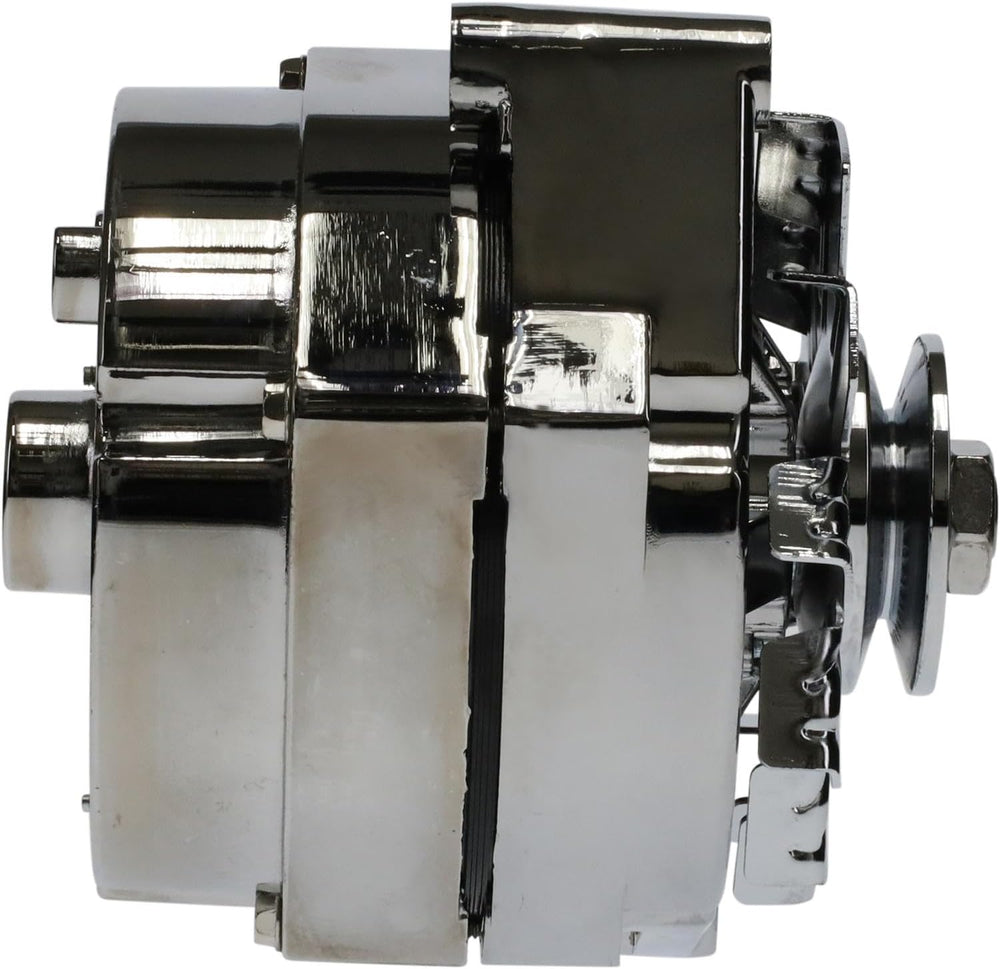 OEG Parts 100A Chrome Alternator Fits Chevy 10 Si 1965-1985 1100125