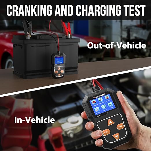 KONNWEI KW218 6V 12V Car Battery Tester 100-2000 CCA Automotive Battery Load