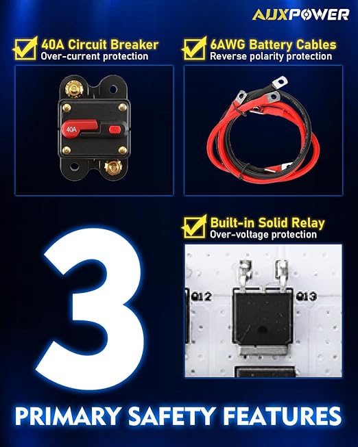 Auxpower RGB 4 Gang Switch Panel A24 Auxiliary Switch Panel