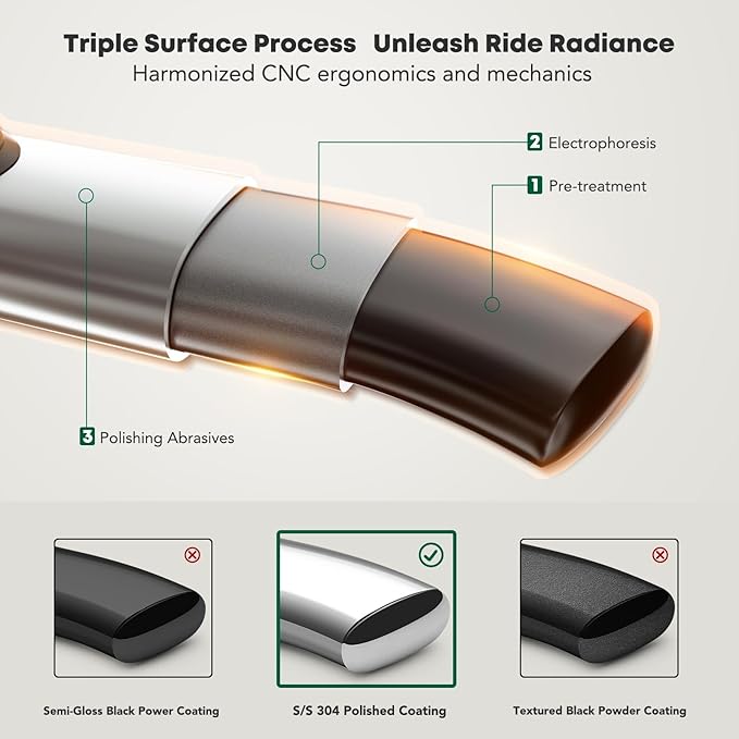 YHTAUTO 4 Inch Running Boards Side Steps Compatible