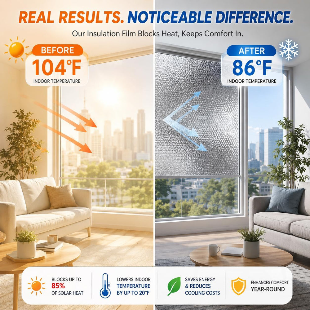 Garage Door Insulation Kit - 8PCS 24X48 inch Double Bubble Panels Reflective ...