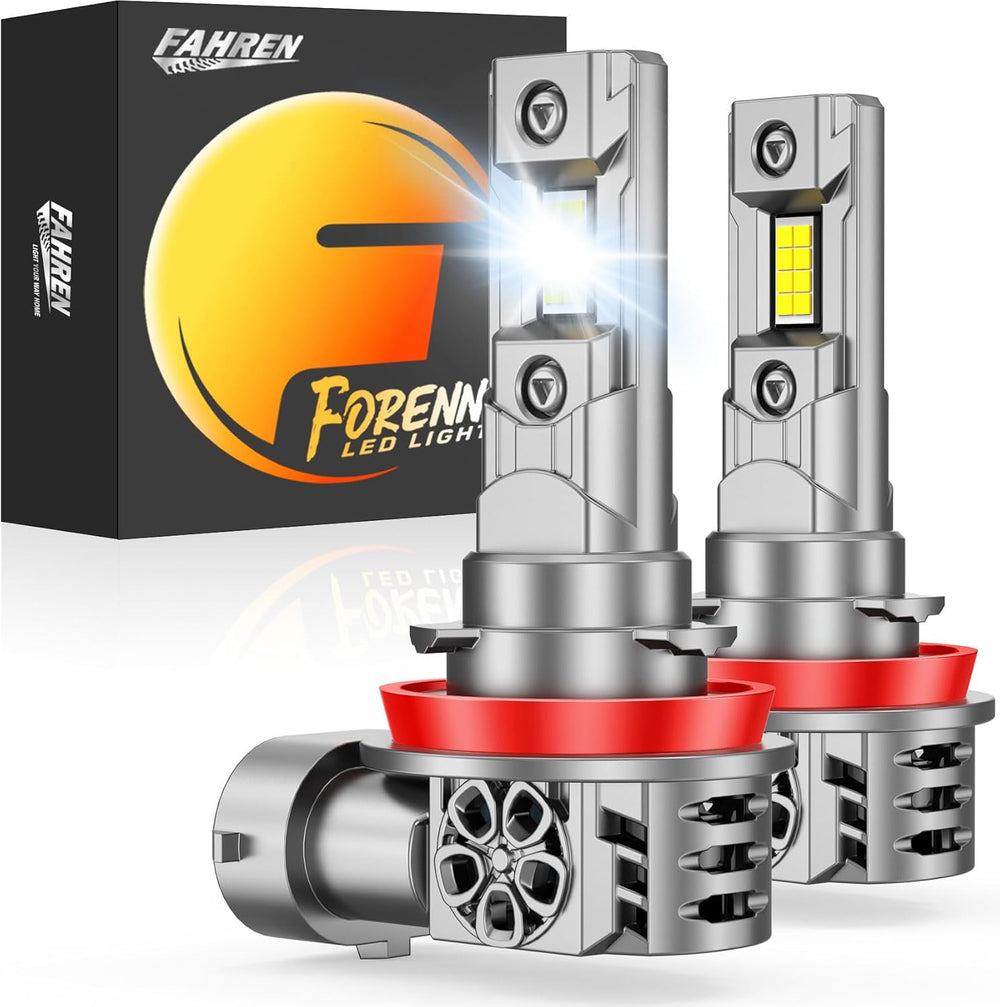 Fahren New-Gen & Mordern H11 Bulbs, 1000% 45000LM Upgrade Brightness, H9 ...