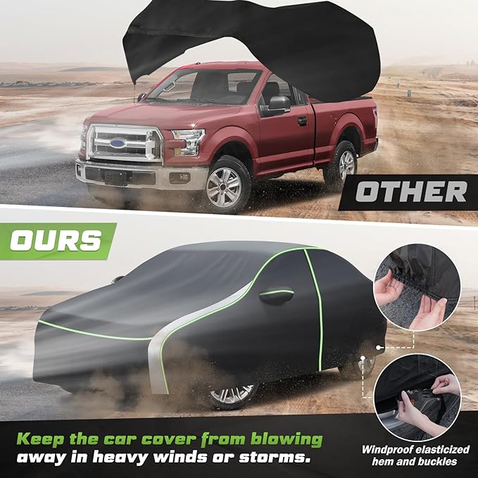 Mixsuper Liner Car Cover for Ford F-150 F-250 F-350 2001-2026, 7 Layers