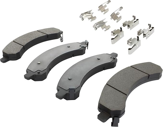 Premium Semi-Metallic Rear Brake Pads Compatible