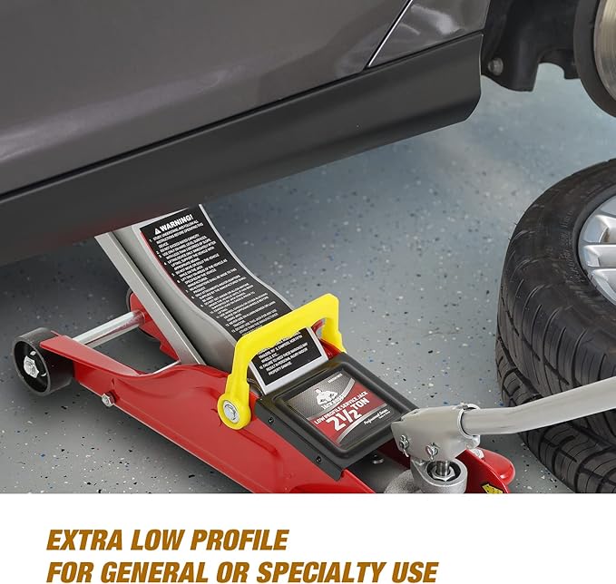 Floor Jack 2.5 Ton Hydraulic Low Profile Trolley Car Jack