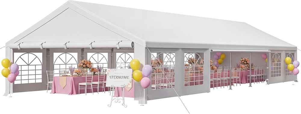 YITAHOME 20x50FT Party Tent Heavy Duty Wedding Tent Event Shelters