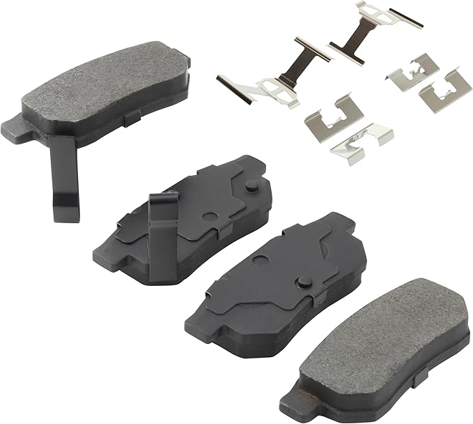 Premium Ceramic Rear Brake Pads Compatible