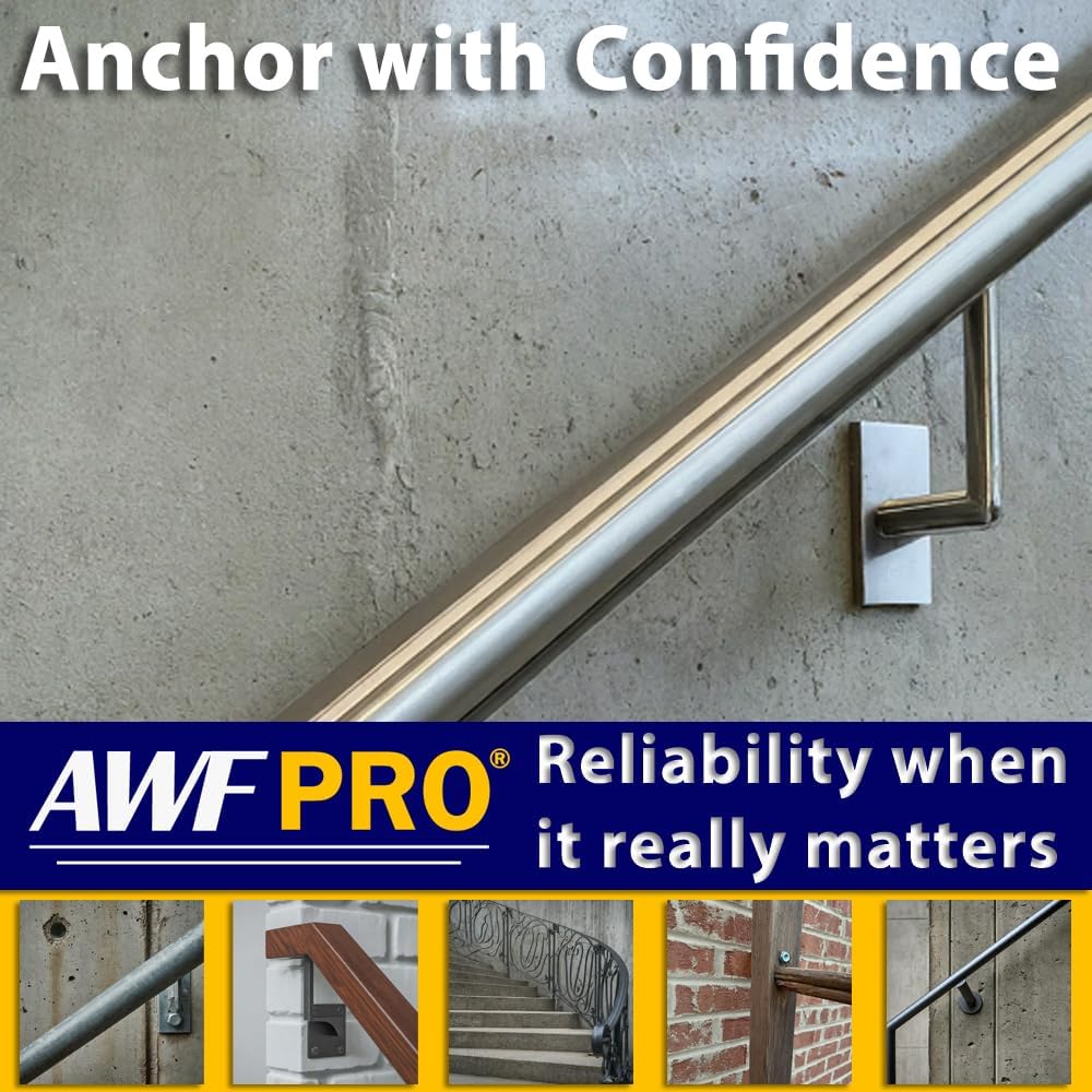 AWF PRO Rapid Set Concrete Anchoring Epoxy Adhesive, 600 mL