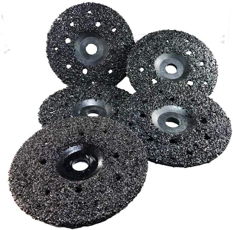 10 Pack of Ultra Zek Wheels GRIT 16 Grinding Silicon Carbide Heavy Duty Discs...