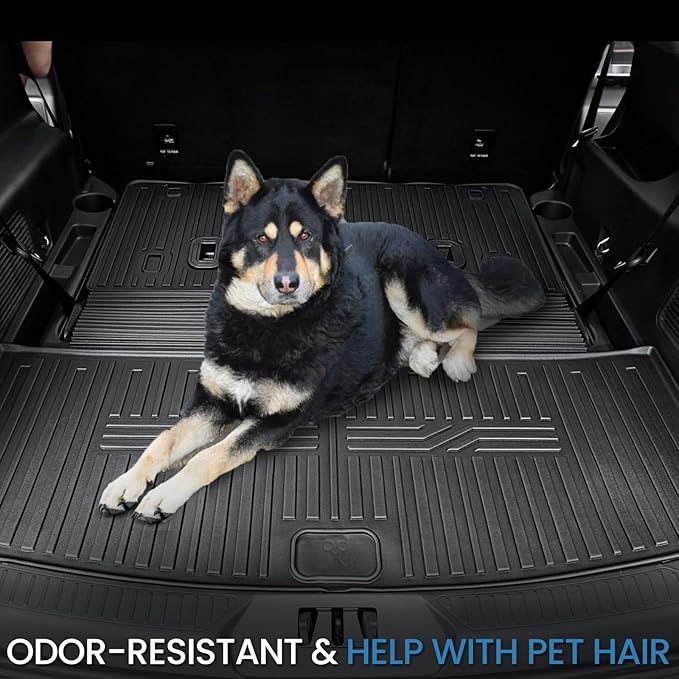 Floor Mats for 2020-2024 2025 Ford Explorer 7 Seats Bench Seat Car Mat