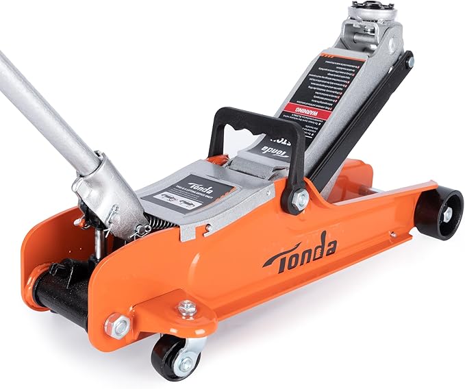 TONDA Low Profile Car Jack, 2.5 Ton Hydraulic Trolley Floor Jack